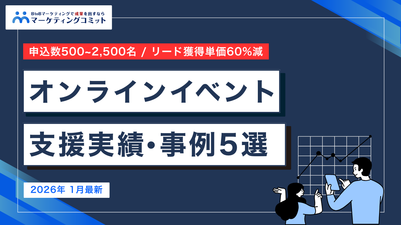 オンラインイベント支援実績・事例5選