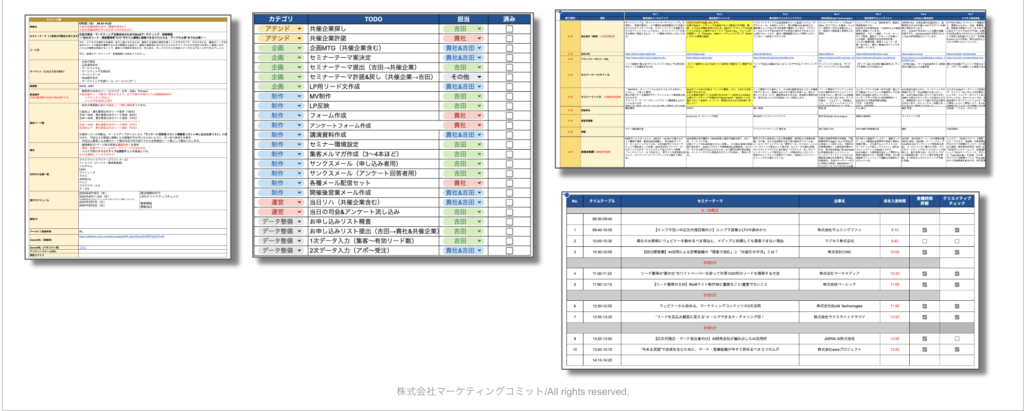 カンファレンスの進め方