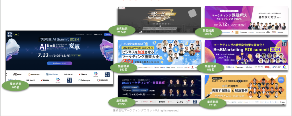 カンファレンス実績
